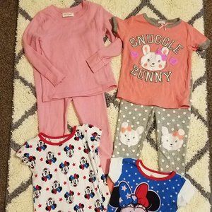 3T Cotton pajama bundle